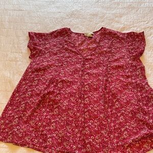 Cynthia Rowley Flowy Blouse Top Size‎ 3X